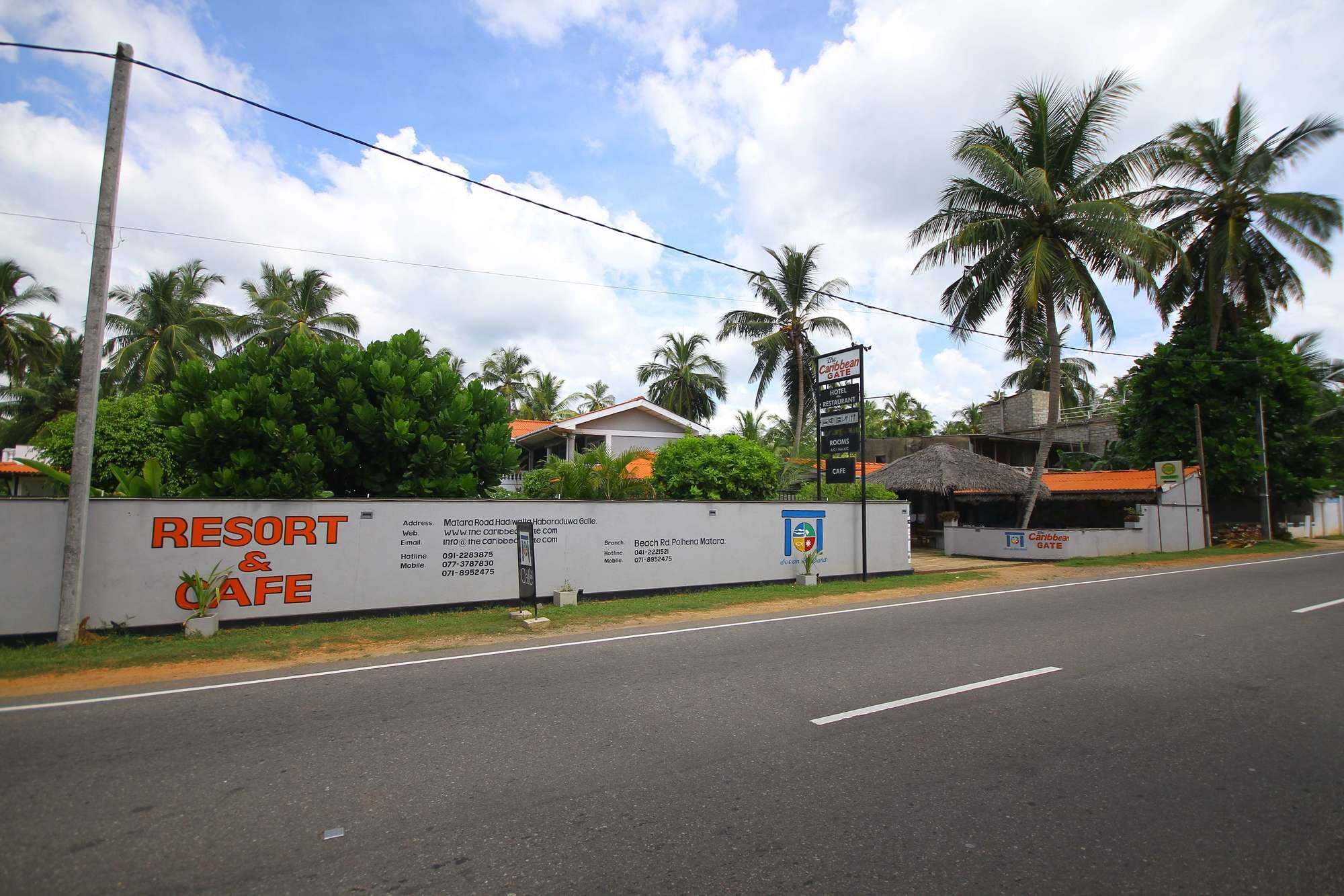 The Caribbean Gate Resort & Cafe Unawatuna Ngoại thất bức ảnh